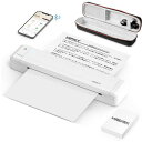 HPRTモバイルプリンターMT866セットサーマルプリンタスマホプリンターA4ポータブルプリンタープリンター小型モノクロインクレスコンパクトビジネスアウトドア出...