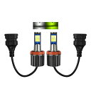CatlandLEDフォグランプH8H11H162色切り替えホワイトレモンイエローLEDバルブ2色白黄緑フォグバルブ3030SMDチップ搭載ファンレス仕様ドライバーユニット一体型コンパクト純正交換DC12V対応