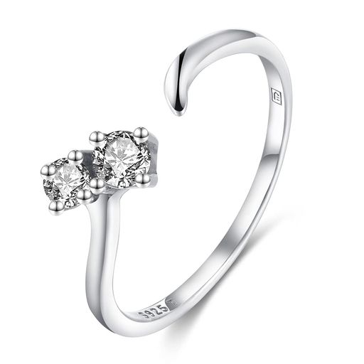 [TARDOO]シルバー925リングレディース指輪シンプル人気メンズリングアクセサリー男女兼用純銀製サイズ..