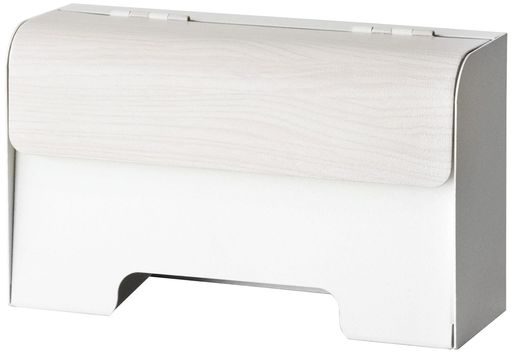 宮武製作所マスクケースマグネットで玄関ドアに取り付けられるMC-1400Mホワイト