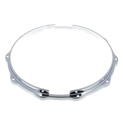 SONOR製スネア用ダイキャスト・フープBOTTOM 14インチ、10テンション クロムメッキ仕上げ