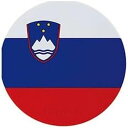 青芳CASUALPRODUCT世界国旗コースタースロベニアφ90mmワールドフラッグコースターSLOVENIA