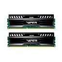 PATRIOT MEMORY VIPER3 SERIES DDR3 1600MHZ PC3-12800 16GBキット (2 X 8GB) デスクトップ用メモリ CL10 PV316G160C0K