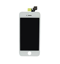 SZM IPHONE5 液晶パネル 交換修理用フロントパネル スクリーン タッチパネル 交換パーツ (白)