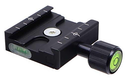 INPONクイックリリースクランプアルカスイス互換50mm三脚/ボールヘッド/雲台などに対応