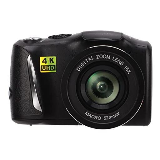 CD‐R3 4Kデジタルカメラ ULTRA HD 48MP VLOGGING CAMCORDER 16Xデジタルズーム IPS 3.2インチ画面 YOUTUBEライブブロードキャスト用のコンパクトな60FPSビデオウェブカメラ