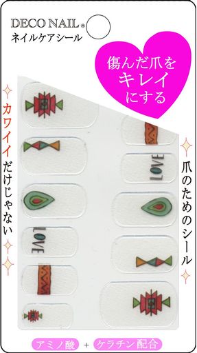 ネイルケアシールDNK1-10幾何学 ネイルケアシールDNK1-10幾何学
