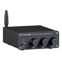 FosiAudioBT20ABluetooth5.0パワーアンプ2.0CHステレオオーディオアンプ100W*2TPA3116レシーバー2チャンネルミニHi-FiクラスD低音と高周波制御家庭スピーカー用(電源付き)