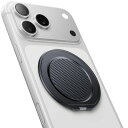 【2025革新傑作&MagRingSlim】Andobilスマホリングmagsafeマグセーフリング薄型【極薄2.5mm・超強磁力・縦置き機能特化】スマホリングマグネットバンカーリング携帯リングスタンド機能&緩まない…