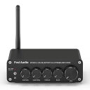 FosiAudioBT30DBluetooth5.0アンプパワーアンプサウンドアンプSUB音量/周波数調整高性能TPA3116D2チップステレオオーディオアンプ2.1チャンネル小型Hi-FiクラスD50W*2+100W