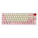 EPOMAKERCreamBunnyPBTキーキャップセットMOAプロファイル141キー昇華キーキャップ用メカニカルゲーミングキーボードANSI/ISO配列CherryMXスイッチ対応