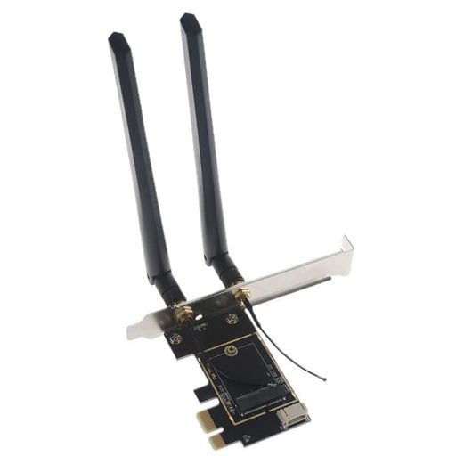 LaptoptoDesktop(PCIex1)Wi-FiCardConverterforM.2PCIeNetworkCardswithBlu...