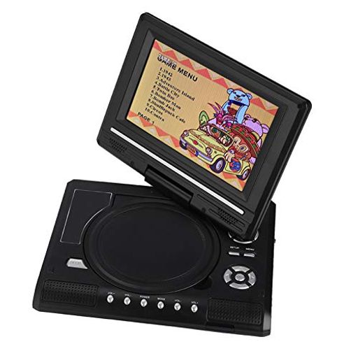 7.8インチポータブルDVDプレーヤー、270°回転HDLCDディスプレイ、ポータブルハンドヘルドデジタルTV、..