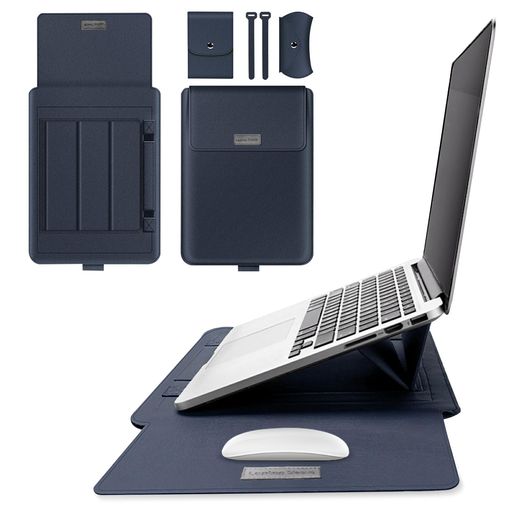 [SumNeol]パソコンケース13インチ/13.3インチ/14インチ高級PUレザー薄型軽量ケースバッグ360°保護PCケース収納袋付き撥水加工多機能通学通勤ビジネス出張旅行