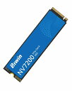 BIWINNV72004TBSSDNVME2.0M.2TYPE2280PCIEGEN4x4最大読込:7200MB/S(R:7200MB/S、W:6200MB/S)内蔵SSD高耐久PS5/PS5PRO動作確認済み(2)
