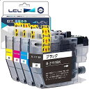 lcl brother用 ブラザー用 lc3111-4pk lc3111 lc3111bk lc3111c lc3111m lc3111y （4色セット ブラック シアン マゼンタ イエロー） 互換インクカートリッジ 対応機種：dcp-j572n