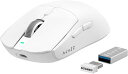 【アップグレード4K版】AJAZZAJ139PROデュアルモード超軽量ゲーミングマウス2K/4KHZ2.4G/USB接続可能無線/有線原相チップPAW3395センサースーパーライト65Gプラスマイナスドライバ編集可能6段階DPI…(2)