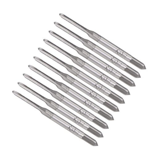 CoCud手動ねじ切りタップM1.2x0.25ねじ山メートル法高速度鋼ねじタッピングテーパーボトムタップ機械ね..