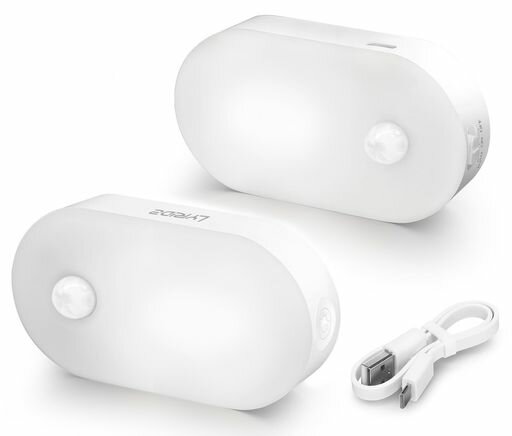 LYRIDZ人感センサーライトusb充電式足元灯足元ライト人感センサー常夜灯無段階明るさ調節3つモードナイ..