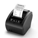 MUNBYNレシートプリンター感熱式プリンター高速印刷ESC/POS指令USB/ETHERNET/BLUETOOTH対応大容量タンク業務用スーパーマーケット小売店駐車場飲食店美容領収書請求書58MM80MM