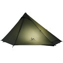 TOMOUNT登山用テントソロテントワンポールテント超軽量PU3000MM組立簡単前室付き通気コンパクトバイクアウトドア徒歩用テント組立簡単ツーリングサイクリング(ダークグリーンソロ)(4)