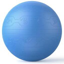 PROIRONバランスボール65CMばらんすぼーるトレーニングガイドパターン付き厚いジムボールバランスボール椅子スポーツ耐荷重300KGアンチバースト空気入れ付...