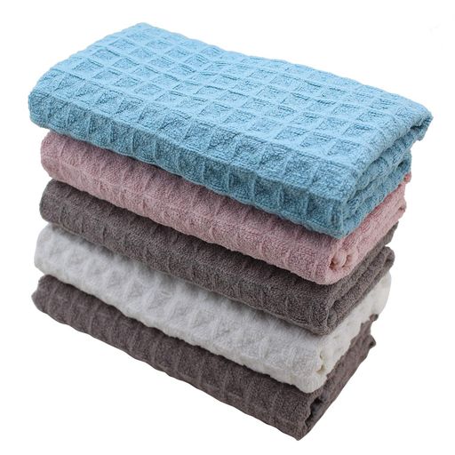 ふきんマイクロファイバー布巾強力吸水速乾雑巾食器拭きガラス窓鏡キッチンタオル台拭き掃除用品ワッフ..