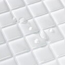 【売れ筋】MORCARTタイルシール防水耐熱キッチン洗面所トイレDIY家具やアイテムの装飾タイルシート壁紙シール3Dリメイクシート(30x30cm20枚モザイク・ホワイト)