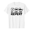 トライク大人のトライクモータートライク三輪車トライクバイクトライカーTシャツ