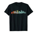 トライク大人のトライクモータートライク三輪車トライクバイクトライカーTシャツ