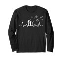 望遠鏡双眼鏡天体物理学惑星科学天文学長袖Tシャツ