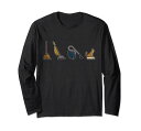 掃除機の進化面白い猫ロボット掃除機長袖Tシャツ