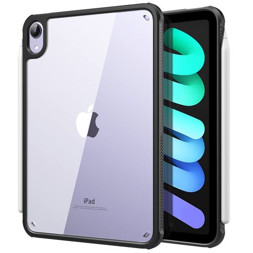 「対応機種」New iPad Mini A17 Pro (2024、第7世代、モデル番号:A2993/A2995/A2996) 、 iPad Mini 6(2021、第6世代、モデル番号:A2567/A2568/A2569)のタブレット専用に設計された保護ケースです。その他のiPadモデルと互換性がありませんので、ご購入する時はお使いのiPadの裏面にあるモデル番号を確認してください。 Pencil USB-C(iPad Mini A17 Pro &amp; iPad Mini6 用)の磁気吸着、Pencil Pro(iPad Mini A17 Pro 8.3インチ用)及び Pencil第2世代(iPad Mini6 8.3インチ用)のワイヤレス充電に対応できます。 「二重構造」手触りいいTPUフレーム+ハードなPC素材背面シェルを採用しており、傷防止、防塵、耐衝撃などの性能に優れています。柔軟性が高く、柔らか出て触りがいい上、着脱も簡単で、シリコンより硬いので、ズレにくい特徴もあります。