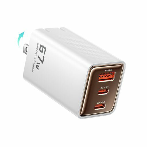 toocki67W®ŴPD/QC/PPSбCŴ3ݡGaNIIIⲽꥦ̾USB-C*2USB-A*1ޤ...