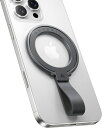 【2025最新型・MagStandPro】AndobilスマホリングMagsafeマグセーフリング【横縦両立機能特化&超強磁力】バンカーリング両面マグネットスマホリング360度回転角度調整可簡単着脱マグネットリン…