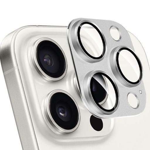 ZXZone for iPhone 16 Pro / 16 Pro Max カメラフィルム アルミ合金製+AR高透過率強化ガラス アイフォン 16 Pro Max レンズ保護 カメラカバー レンズ保護 フィルム 防爆裂