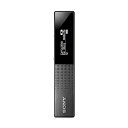 ソニーステレオICレコーダーICD-TX650:16GB高性能デジタルマイク内蔵ブラックICD-TX650B
