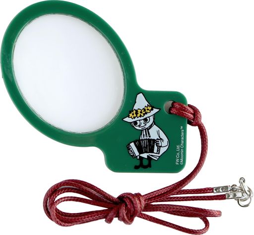 Fieldwork(フィールドワーク)ルーペ1.8倍手持ちムーミン折り畳み式ストラップ付きグリーンMLP001-4