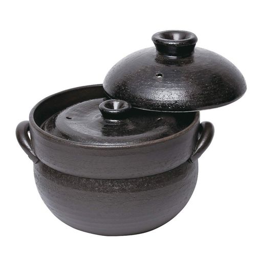 サイズ:約幅20x奥行き24.5x高さ19.5cm 素材:陶器 生産国:日本 容量:約2L