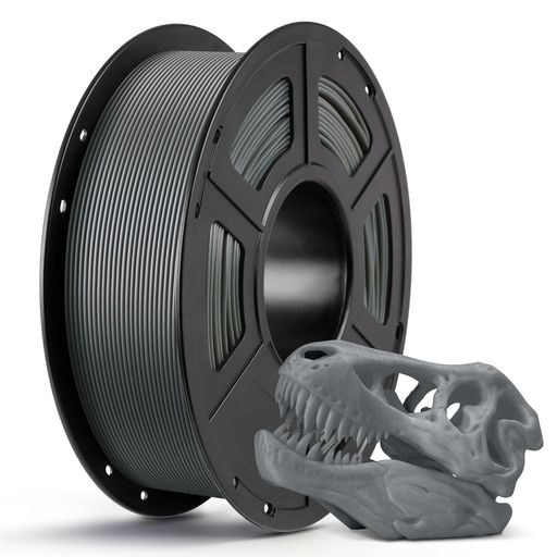 ANYCUBIC フィラメント 3Dプリンター用 造形 PLA 高密度 環境保護 純正材料 【1.75MM】【正味1KG】 (グレー PLA)