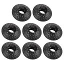 PATIKIL 1.47” トレッキングポールアクセサリー 8個セット 山用バスケット 歩行スティック交換部品 アウトドア マッ ド スキー 登山用(4)
