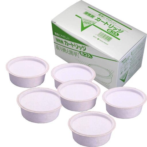 村の鍛冶屋オダジマ交換用活性炭フィルターカートリッジ6P
