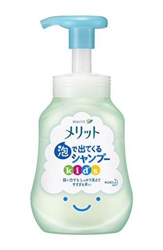 メリット キッズ 泡で出てくるシャンプー ポンプ 300ML