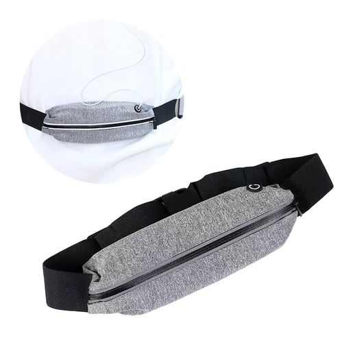 ランニングポーチウエストバッグSZSL揺れない軽量大容量伸縮ベルトが調整可能イヤホンホール付き7.5イ..