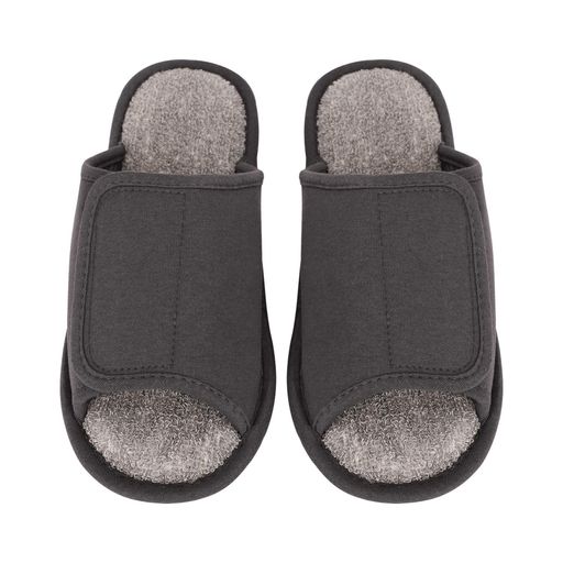 [Afindern]メンズスリッパ介護サンダル足腫れふくらん改善圧力を軽減滑り止め転倒防止軽いマジックテープで調節可能低反発ルームシューズ室内履き中年高齢者四季2色