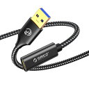 ORICOUSB変換ケーブル変換アダプタUSB-A(オス)toType-C(メス)変換コネクタUSB-A3.1Gen210Gbps高速データ転送5V/3A充電PC/充電器など対応ACF31-03(0.3m)