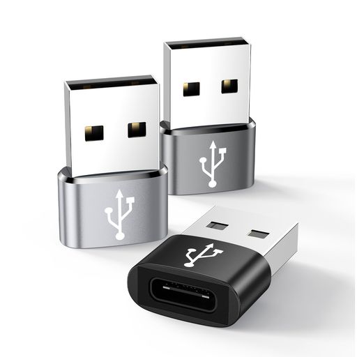 USB C 変換アダプタ USB Type C (メス) to USB 2.0 (オス) 変換アダプタ タイプc アダプタ Quick Charger 3.0対応 USB 2.0 高速データ転送 OTG対応 MacBook Pro/Air/iPad