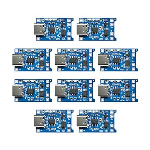 AIDEEPEN 10Zbg TP4056 TYPE-C USB 5V 1A `Edr[d탂W[ TYPE-C[d{[h fAی@\