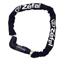 ゼファール(Zefal)自転車用ダイアル式チェーンロックK-TRAZM12CODEブラック80cm4918