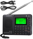 ZHIWHISFM/AM/SWラジオレコーダーMP3プレーヤーポータブル充電式大容量リチウム電池LCD画面立體聲スリープ機能電源オフメモリ機能バックライト日本語ディスプレイインターフェイス(緑の光)(2)
